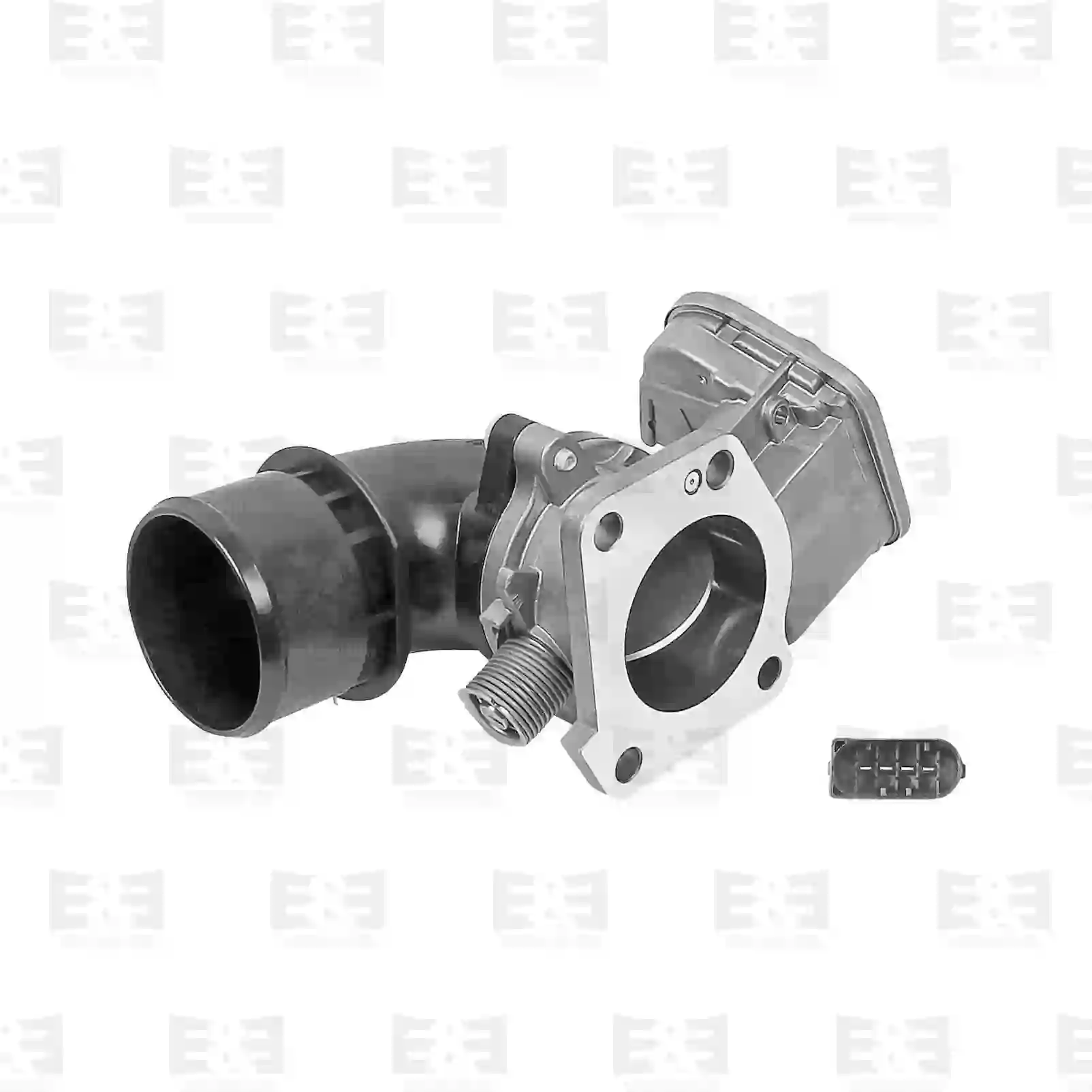 Exhaust Manifold Throttle housing, EE No 2E2200188 ,  oem no:163638, 163671, 163676, 504105594, 504264089, 504345917, 71724299, 71724302, 504105594, 504264089, 504345917, 04001620016, 163638, 163671, 163676 E&E Truck Spare Parts | Truck Spare Parts, Auotomotive Spare Parts