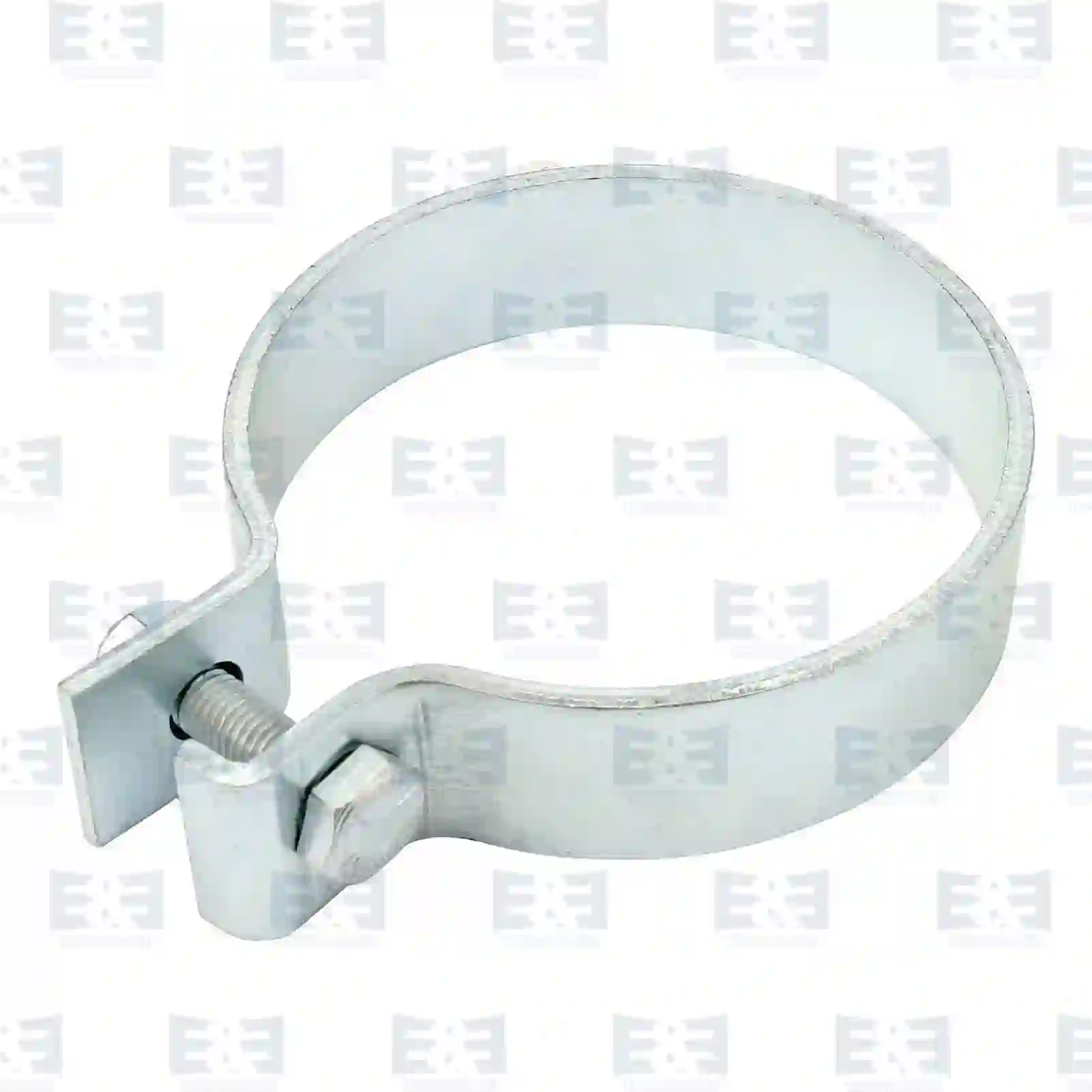 Exhaust Pipe, front Clamp, EE No 2E2204024 ,  oem no:1701991, 1702279, 805191, 00179551, 81974202017, 83974200500, 91974200161, 071555104501, 9404920240, 180140700, 179-3400112-07, 179-3400160-10, ZG10268-0008 E&E Truck Spare Parts | Truck Spare Parts, Auotomotive Spare Parts