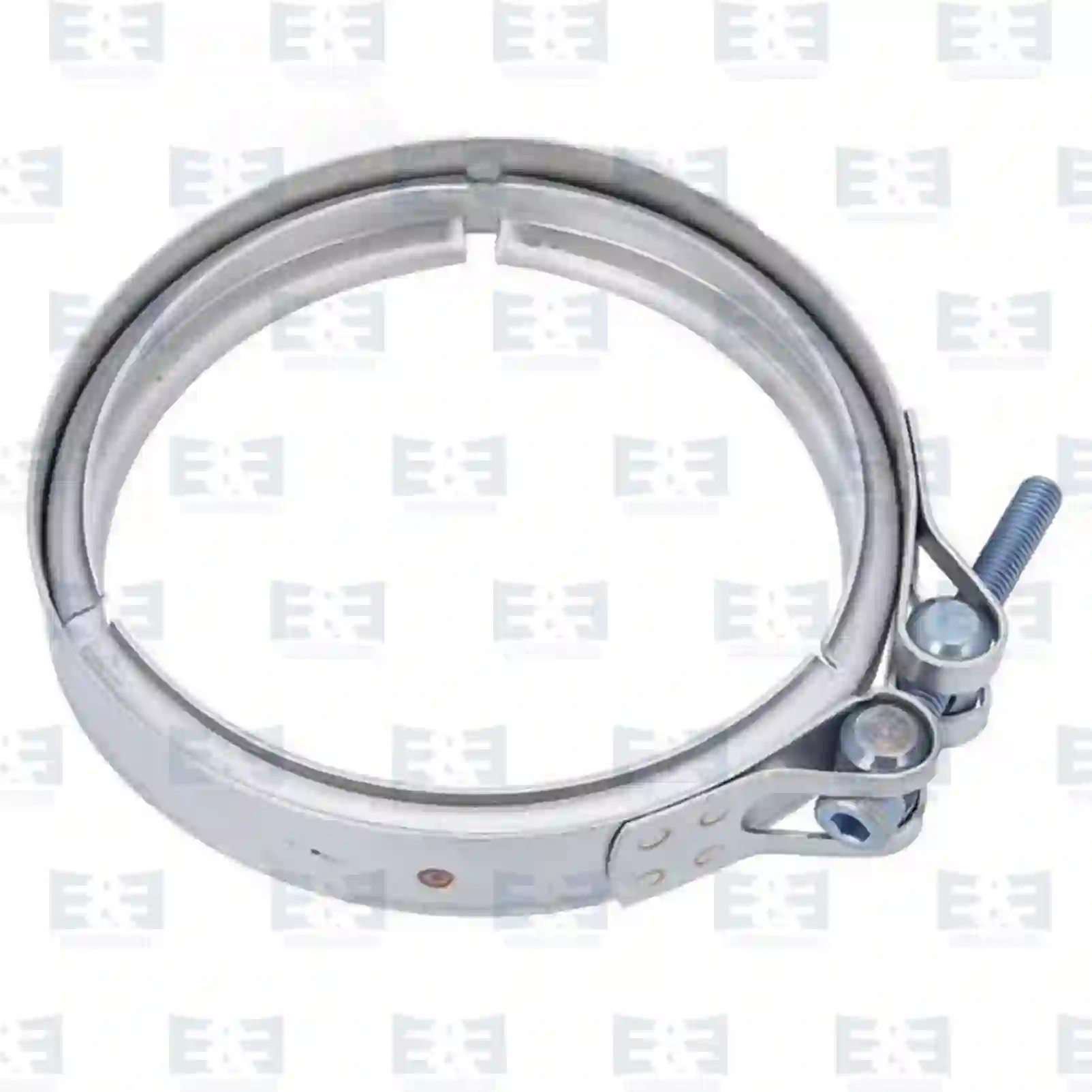 Exhaust Pipe, front Clamp, EE No 2E2204598 ,  oem no:1290255, ZG10280-0008, E&E Truck Spare Parts | Truck Spare Parts, Auotomotive Spare Parts