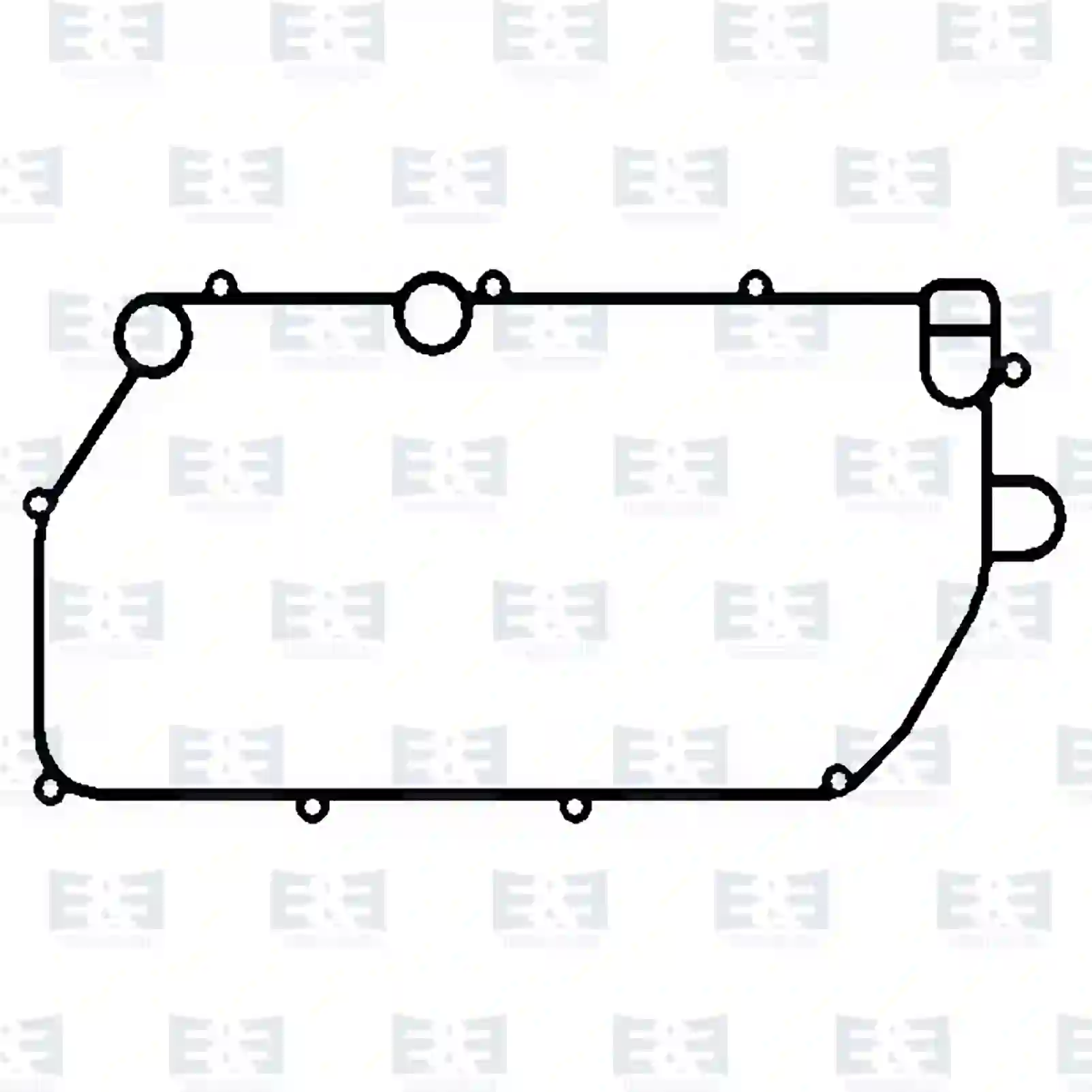 Gasket, oil cooler, 2E2206440, 1349497, ZG01234-0008 ||  2E2206440 E&E Truck Spare Parts | Truck Spare Parts, Auotomotive Spare Parts Gasket, oil cooler, 2E2206440, 1349497, ZG01234-0008 ||  2E2206440 E&E Truck Spare Parts | Truck Spare Parts, Auotomotive Spare Parts