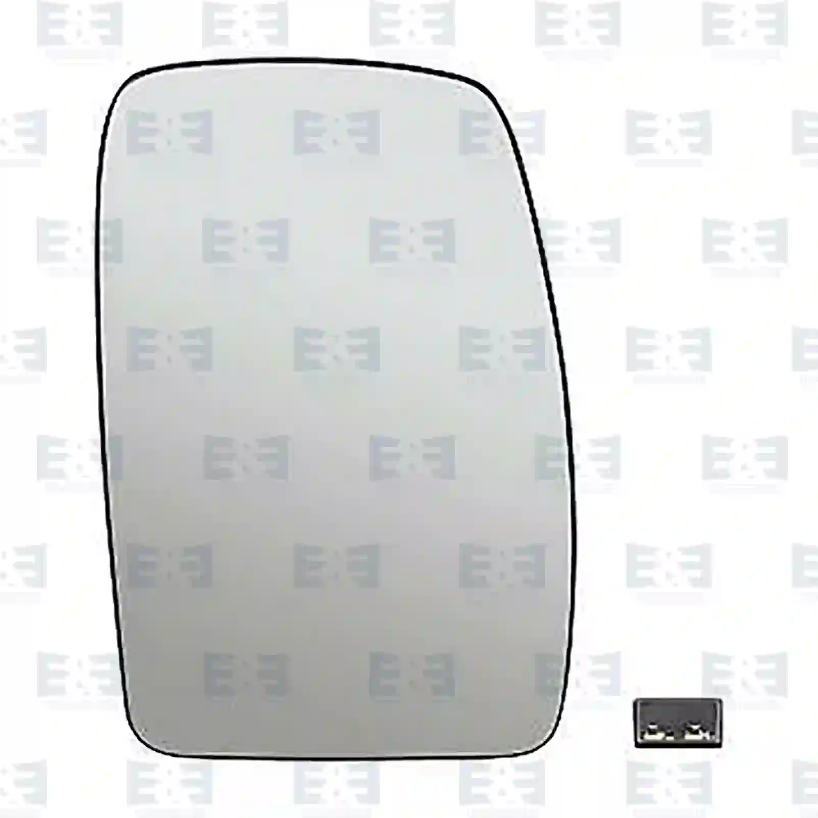  Mirror glass, main mirror, right, heatable || E&E Truck Spare Parts | Truck Spare Parts, Auotomotive Spare Parts