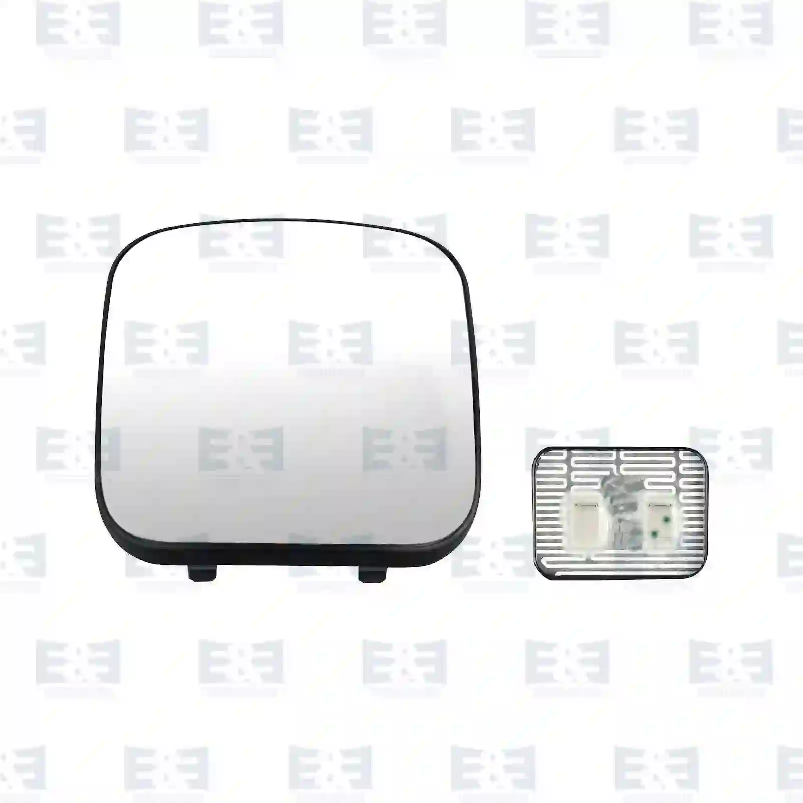 Mirror Mirror glass, wide view mirror, heated, EE No 2E2291021 ,  oem no:0028114733, ZG61019-0008 E&E Truck Spare Parts | Truck Spare Parts, Auotomotive Spare Parts