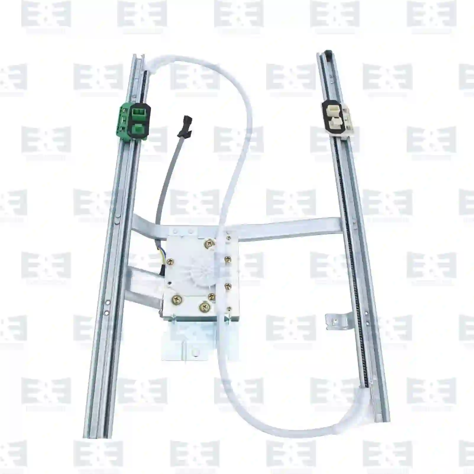 Door Window regulator, left, electrical, with motor, EE No 2E2292599 ,  oem no:1400753, 1400755, 1705698, 1707356, 1714809, 1714853, 5010301993, 7422189860, 7482497193, 20557552, 22189860, 82497193, ZG61300-0008 E&E Truck Spare Parts | Truck Spare Parts, Auotomotive Spare Parts