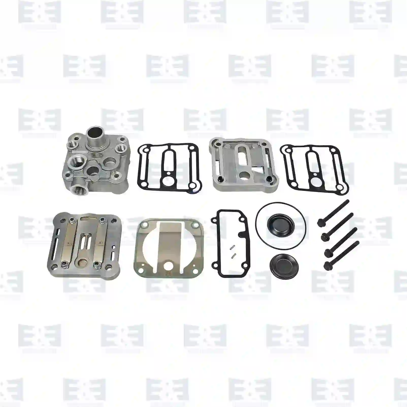 Compressor Cylinder head, compressor, complete, EE No 2E2293470 ,  oem no:51541007096S1 E&E Truck Spare Parts | Truck Spare Parts, Auotomotive Spare Parts