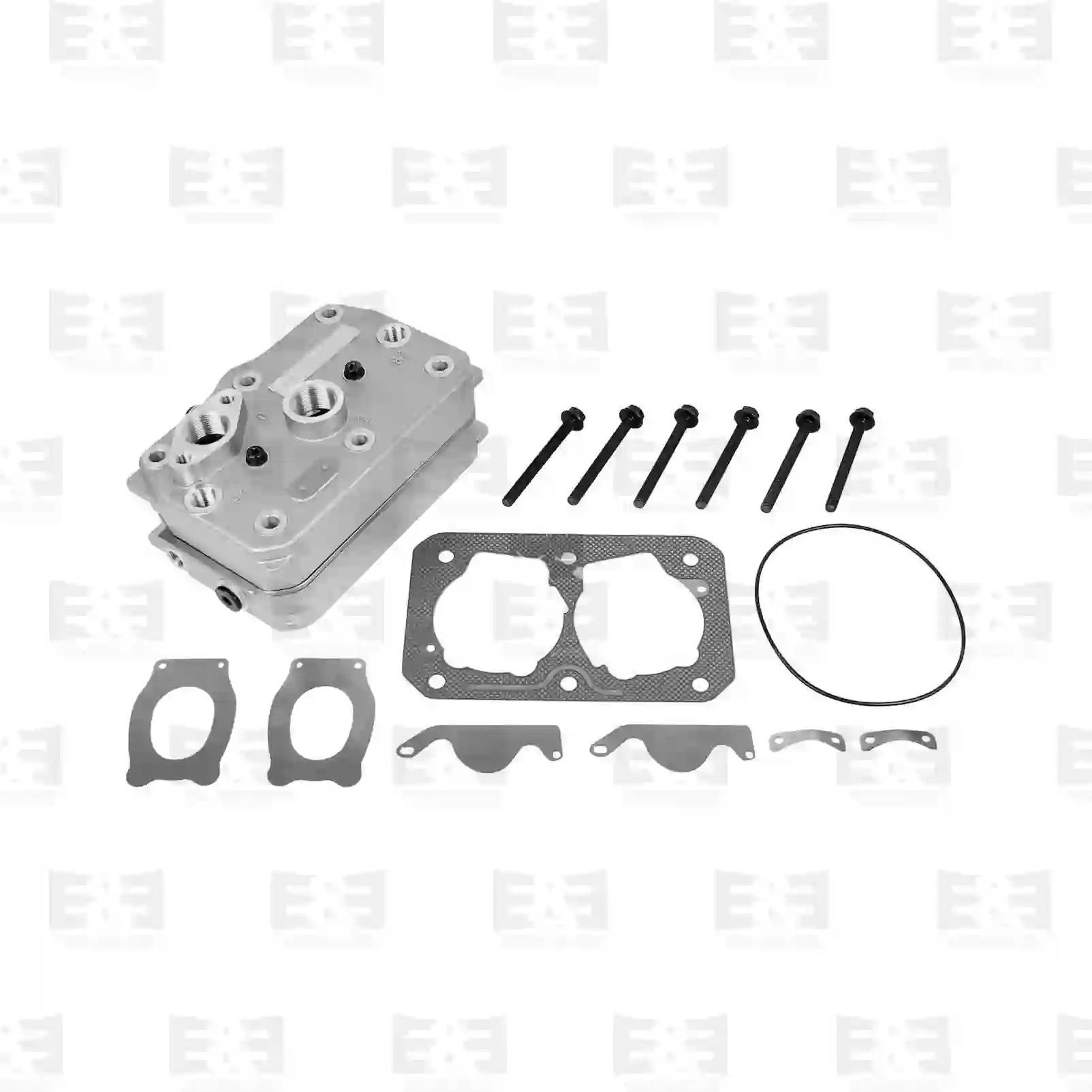 Compressor Cylinder head, compressor, complete, EE No 2E2294096 ,  oem no:1737654, 1743267 E&E Truck Spare Parts | Truck Spare Parts, Auotomotive Spare Parts