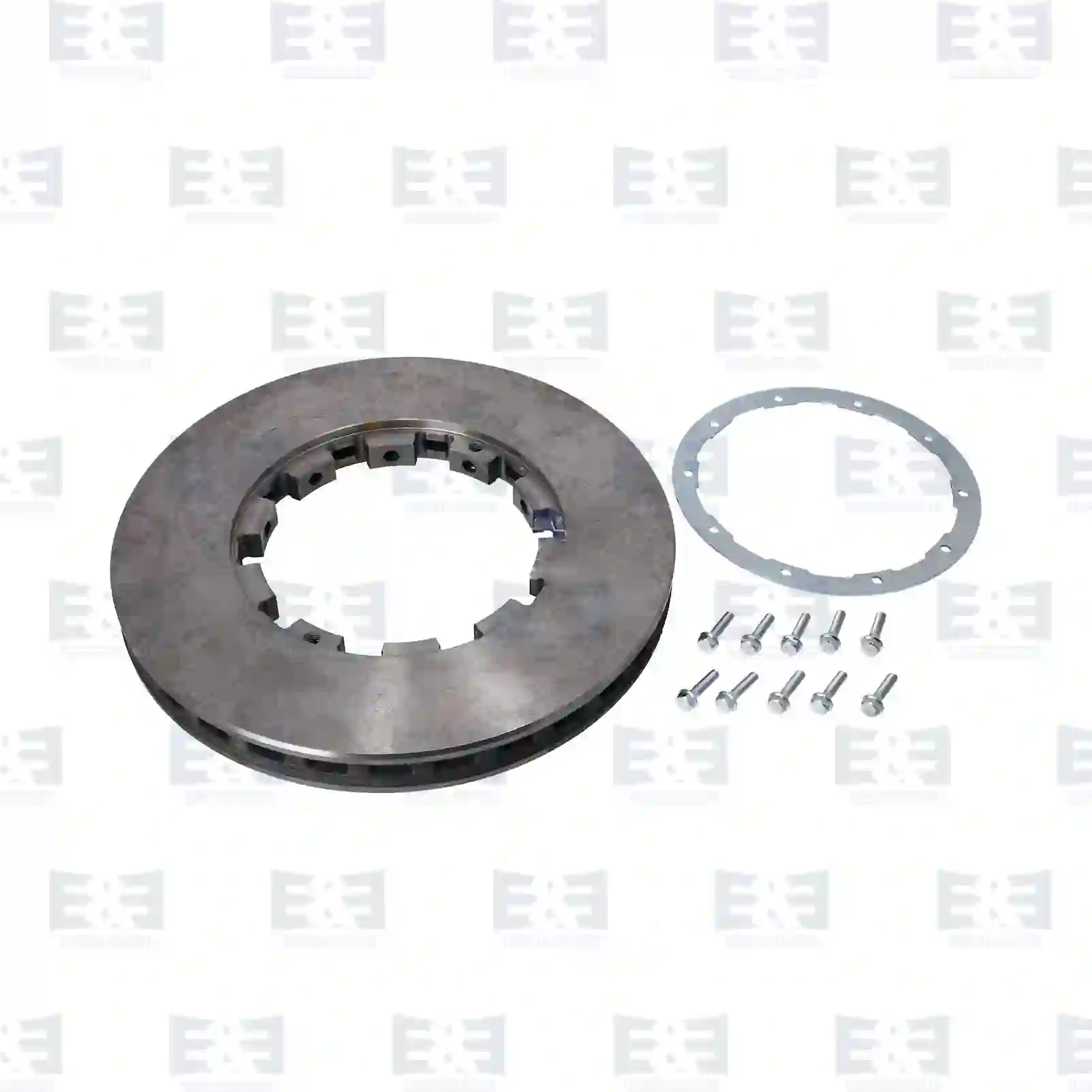 Brake Disc Brake disc, with accessory kit, EE No 2E2295107 ,  oem no:1387439, 1640561, 1726138, 1739542, 1783346, 1812563, 1812582 E&E Truck Spare Parts | Truck Spare Parts, Auotomotive Spare Parts