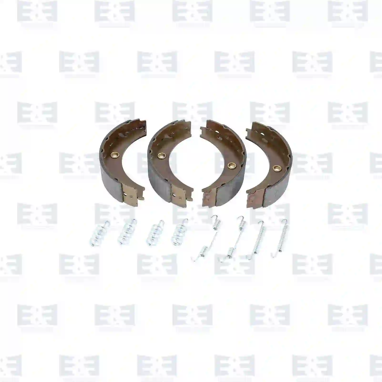 Brake Shoe Brake shoe kit, with linings, EE No 2E2295360 ,  oem no:0024205920, 9044200220, 9044200320, 9044200420, 2D0609525A, 2D0609538A, 2D0698525A E&E Truck Spare Parts | Truck Spare Parts, Auotomotive Spare Parts