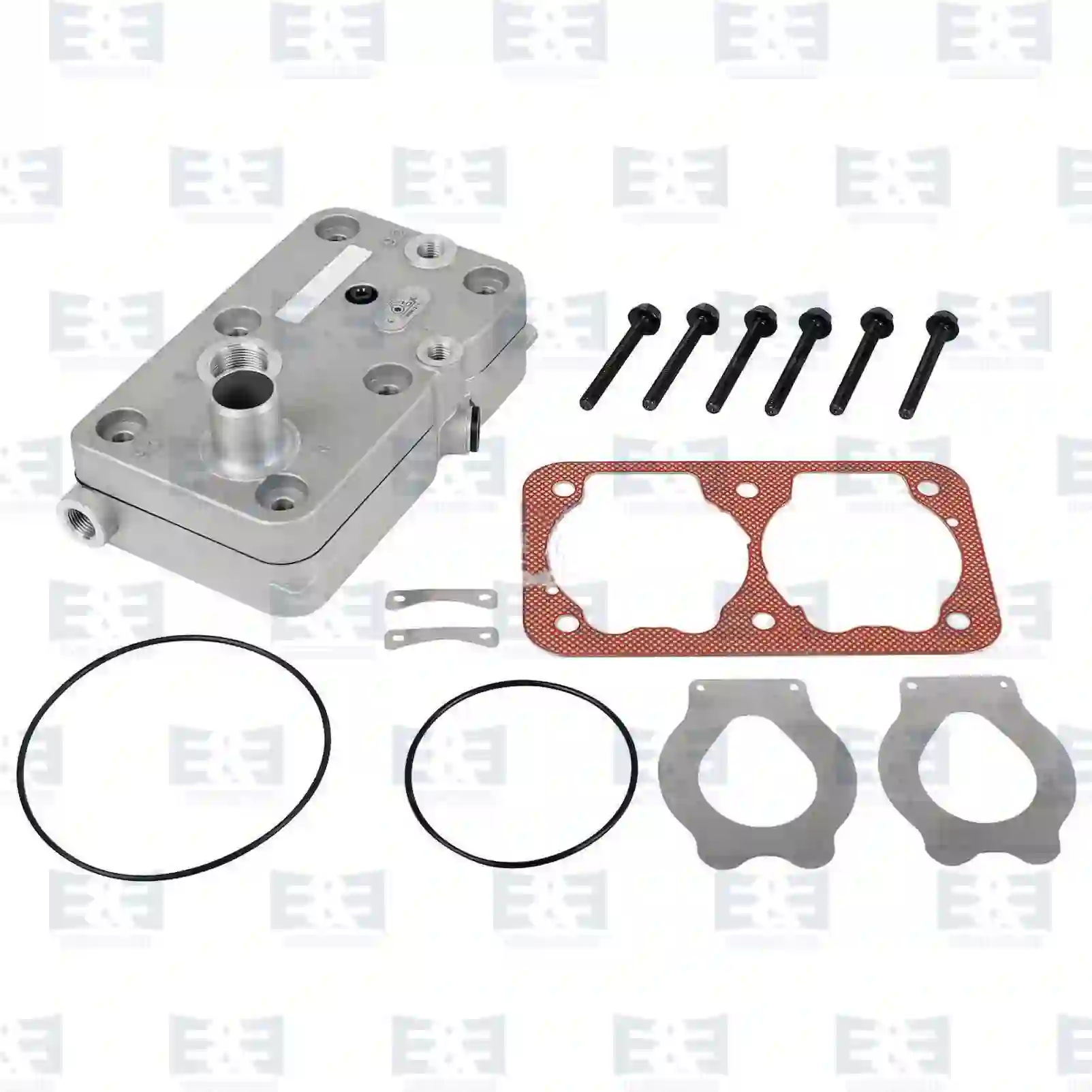 Compressor Cylinder head, compressor, complete, EE No 2E2295929 ,  oem no:11301615 E&E Truck Spare Parts | Truck Spare Parts, Auotomotive Spare Parts