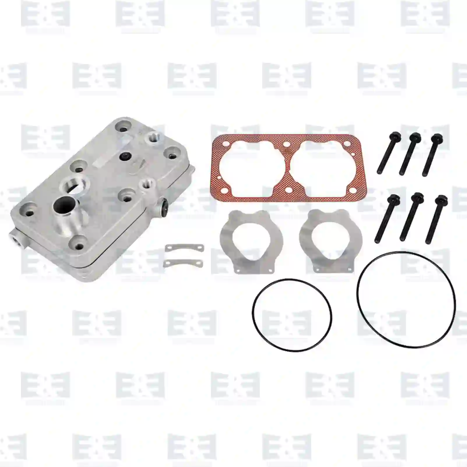 Compressor Cylinder head, compressor, complete, EE No 2E2295931 ,  oem no:1315519 E&E Truck Spare Parts | Truck Spare Parts, Auotomotive Spare Parts