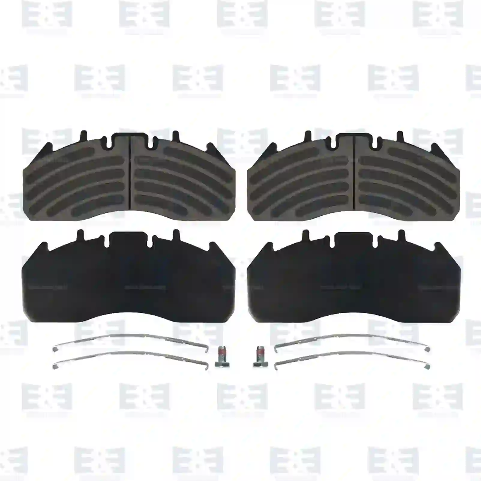 Brake Disc Disc brake pad kit, EE No 2E2296245 ,  oem no:1534095, 1962267, 1962589, 5001864363, 5001864364, 7421399929, MDP5104, 20568711, 20568714, 21024701, 21024702, 21352570, 21488185S, 21496550, 23149532, ZG50413-0008 E&E Truck Spare Parts | Truck Spare Parts, Auotomotive Spare Parts