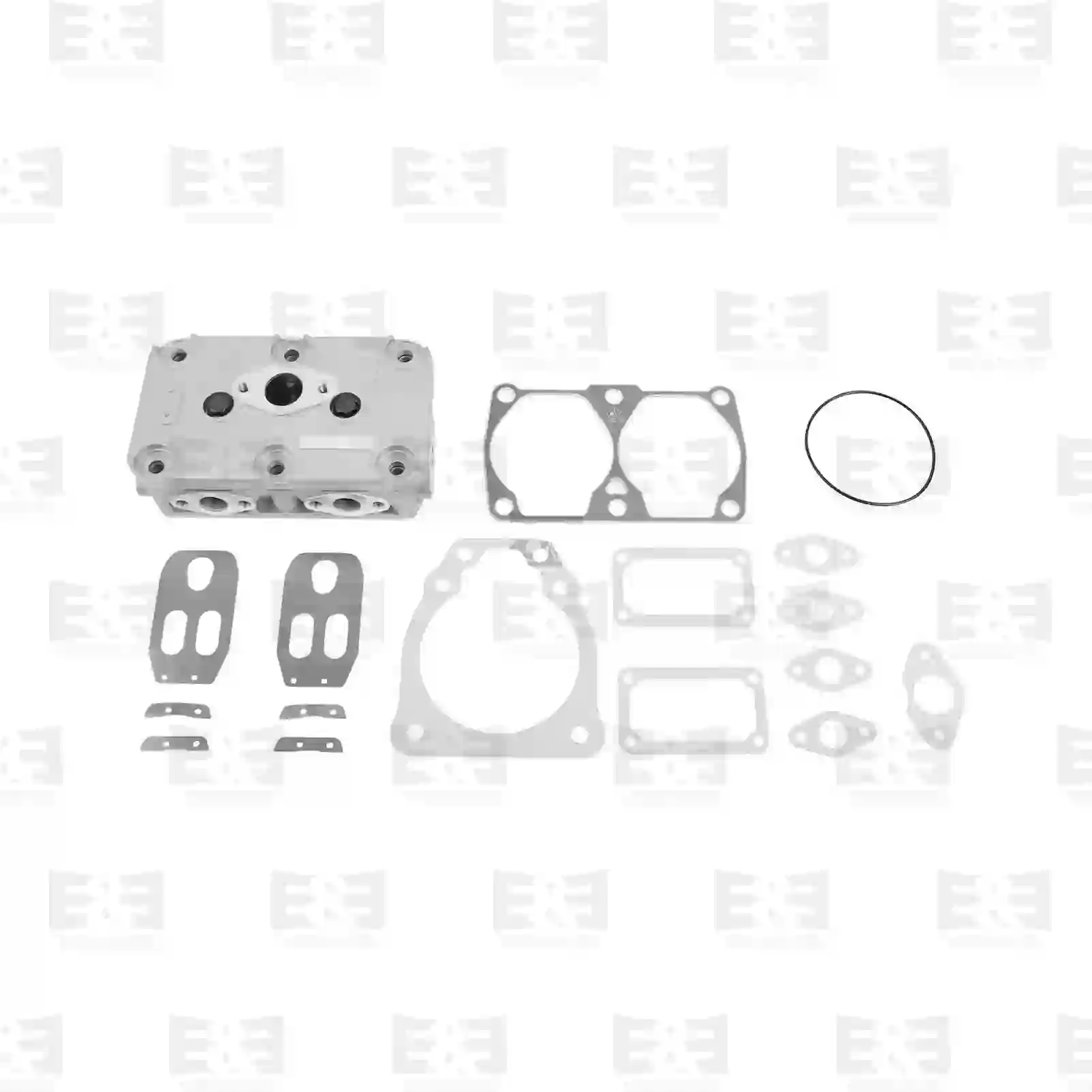 Compressor Cylinder head, complete, compressor, EE No 2E2296265 ,  oem no:42550543, 93161467, 93161842, 93162116 E&E Truck Spare Parts | Truck Spare Parts, Auotomotive Spare Parts