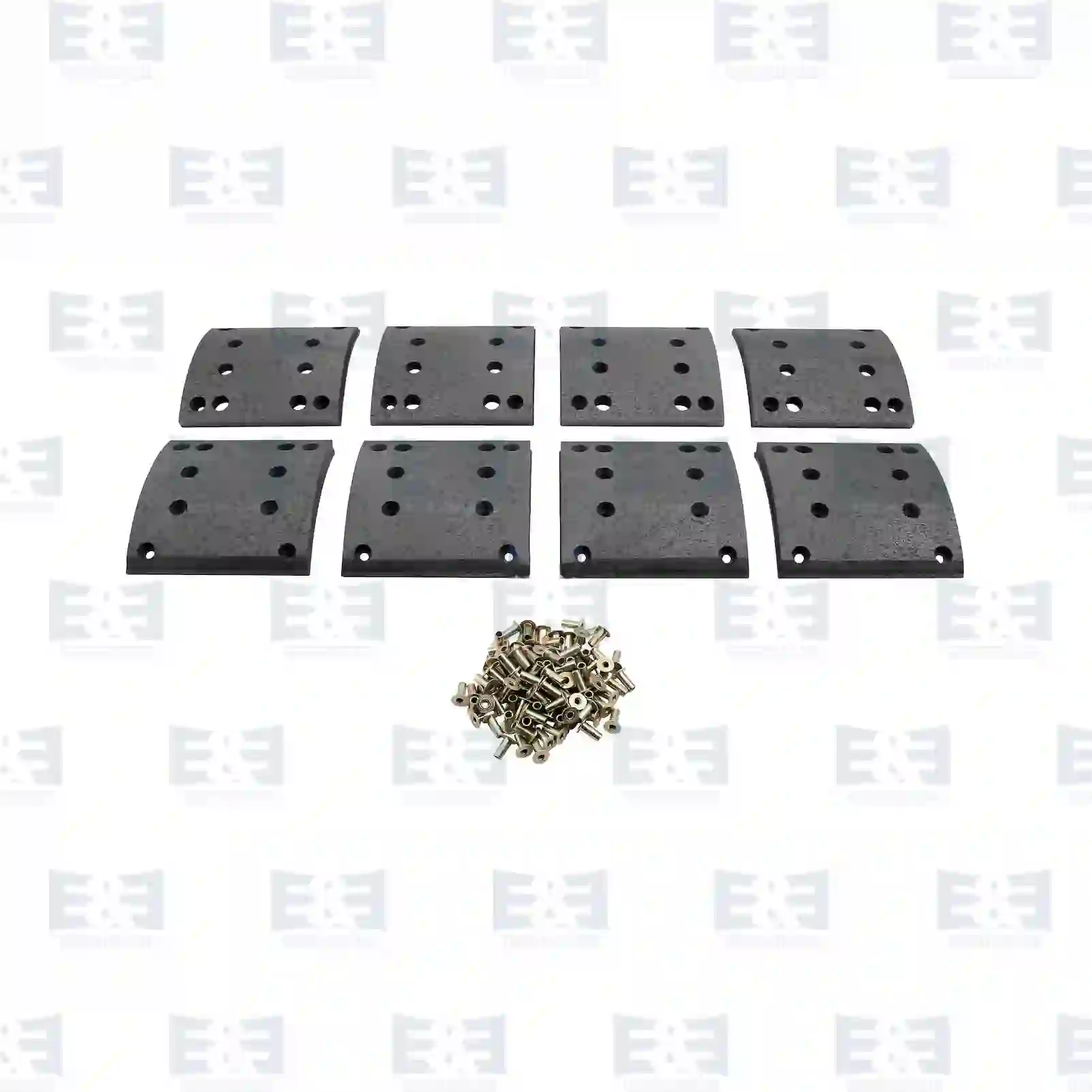 Brake Shoe Drum brake lining kit, axle kit, EE No 2E2296591 ,  oem no:81502200524, 81502200551, 81502200664, 81502200665, 81502210058, 81502210181, 81502210219, 81502210441, 81502210451, 81502210526, 81502210645, 81502210771, 81502210784, 81502210809, 81502210850, 81502210855, 81502210906, 81502210908, 81502210949, 81502216077, 81502216097, 81502216114, 0004211530, 3464239610, 6174231111, 6174231211, 6174231330, 6174232711, 6174235110, 6174235111, 6174235911, 6174236011, 6174236311, 6174236411, 6174237111, 6174239311, 6594232510, 6594234110, MBLK2200, 2V5698511A, ZG50450-0008 E&E Truck Spare Parts | Truck Spare Parts, Auotomotive Spare Parts