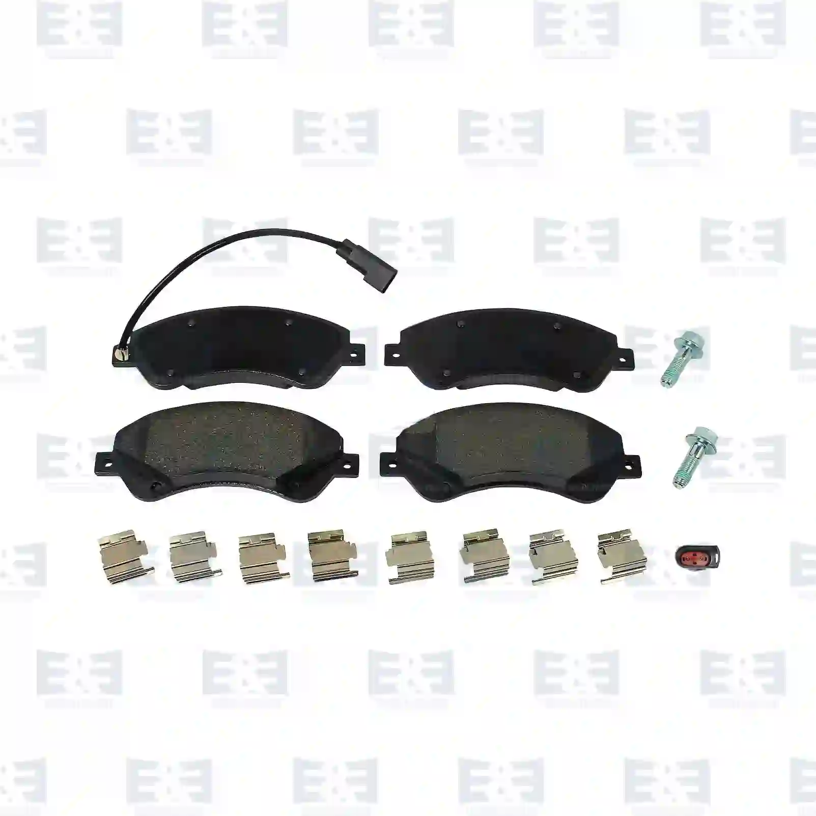 Brake Disc Disc brake pad kit, with accessories, EE No 2E2296619 ,  oem no:1371403, 1433954, 1534428, 1554523, 1560023, 1721086, 1824347, 6C11-2K021-BC, ME6C1J-2K021-BA, ME6C1J-2K021-BB E&E Truck Spare Parts | Truck Spare Parts, Auotomotive Spare Parts