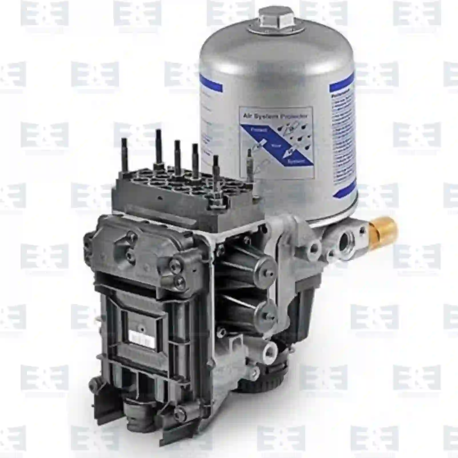 Air Dryer Air dryer, complete with valve, EE No 2E2297182 ,  oem no:1474663, 1535829, 1543224, 1738295, 1753577, 1763425, 1770184, 1796161, 1897631, 1928589, 1941953, 2063357, 2089579, 2148069, 2308777, 573715 E&E Truck Spare Parts | Truck Spare Parts, Auotomotive Spare Parts